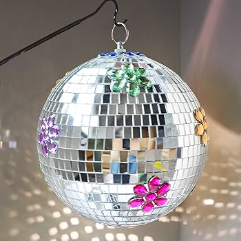 Amazon.co.jp: ミラーボール - 8インチ大型屋外ディスコボール